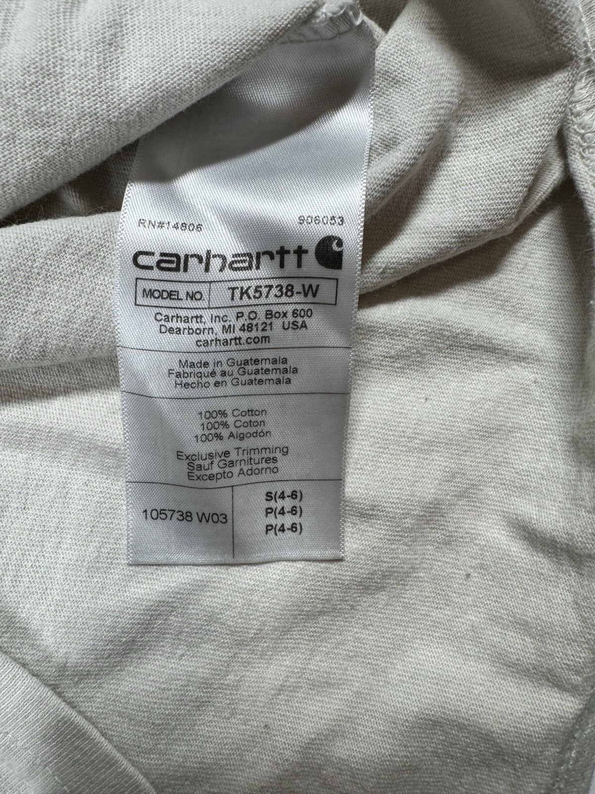 Carhartt Shirt Mens Small White Relaxed Fit Sunset Logo Graphic Loose fit Tee