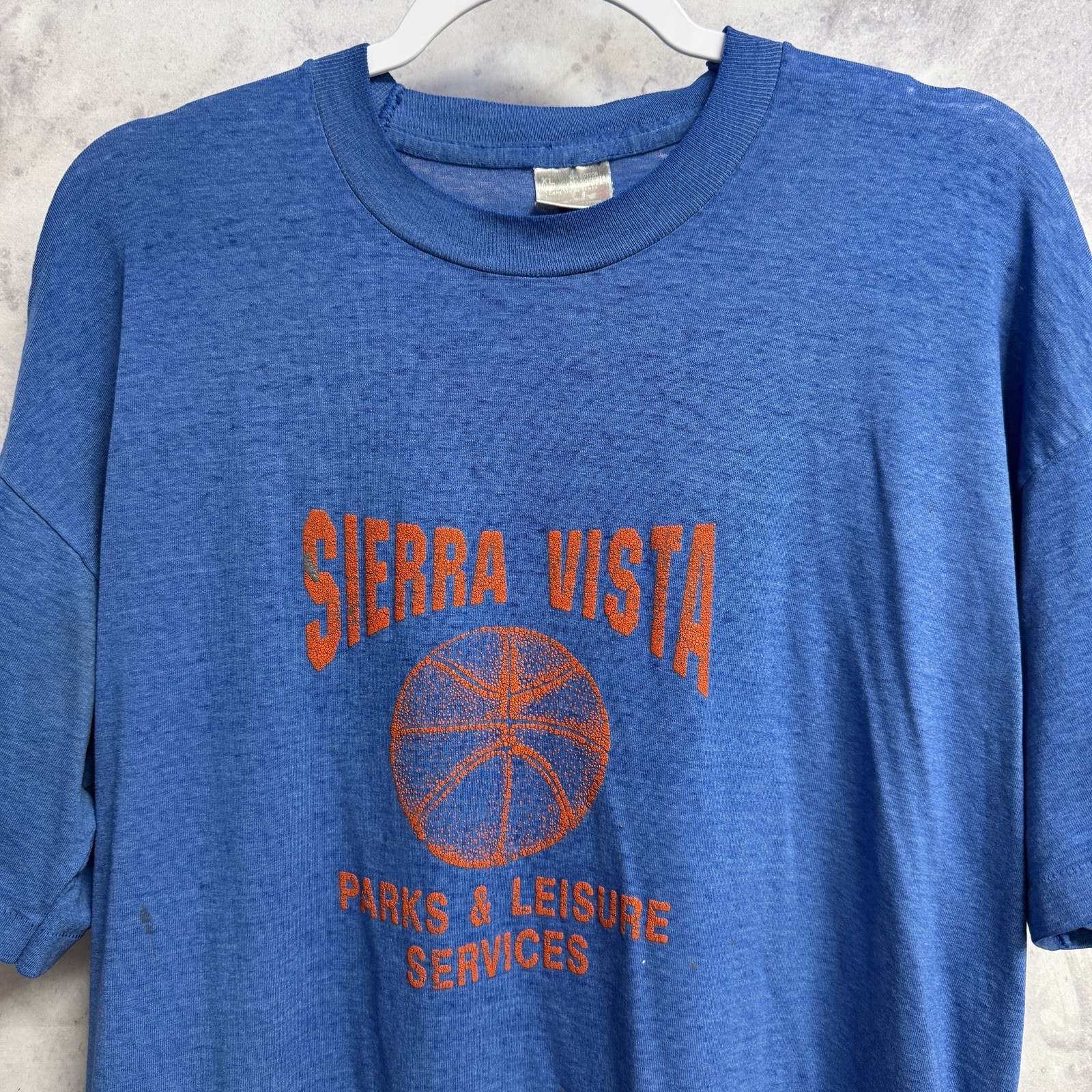 Vintage 90s Parks & Leisure Services T Shirt Mens XL Single Stitch Sierra Vista