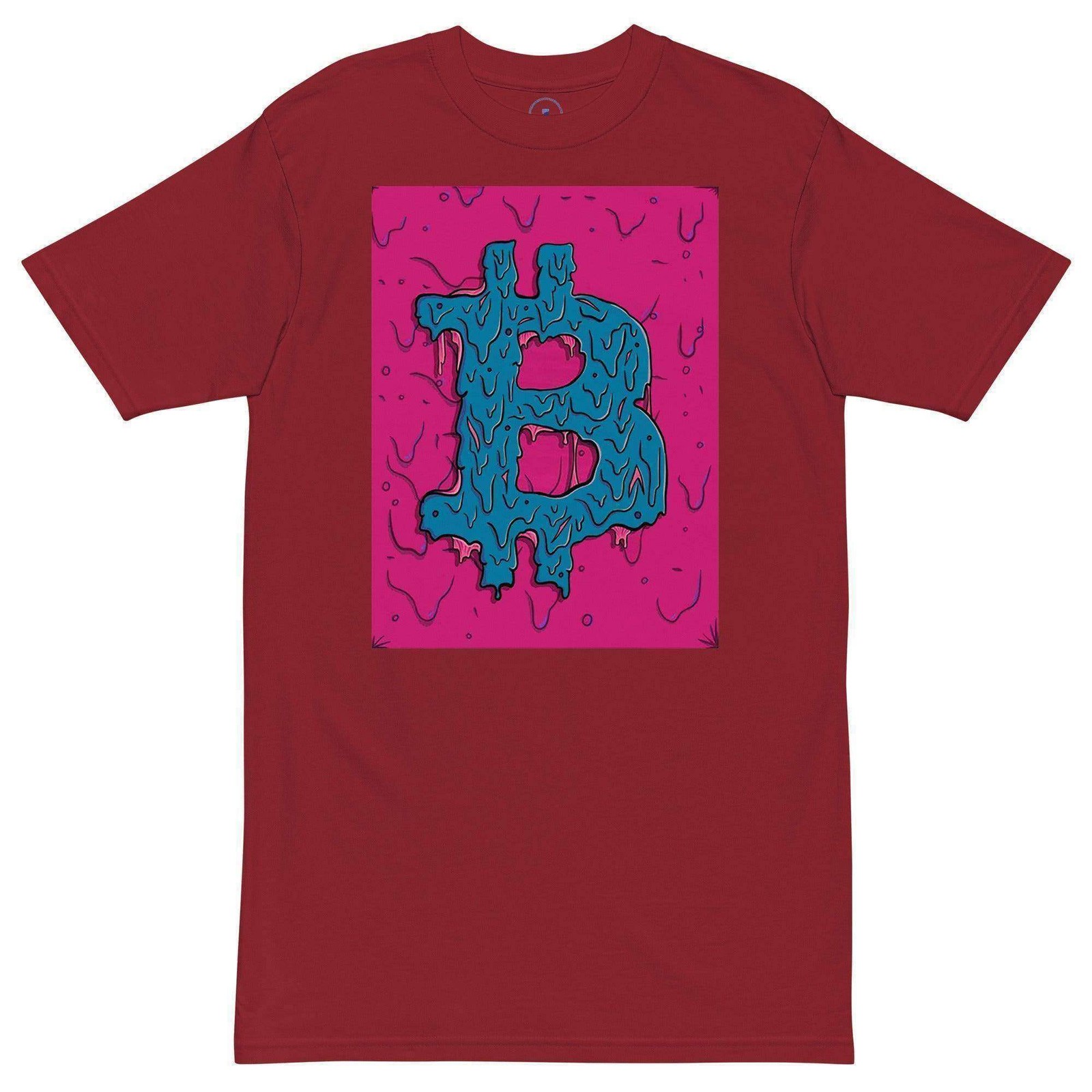 Bitcoin Slime Art T-Shirt