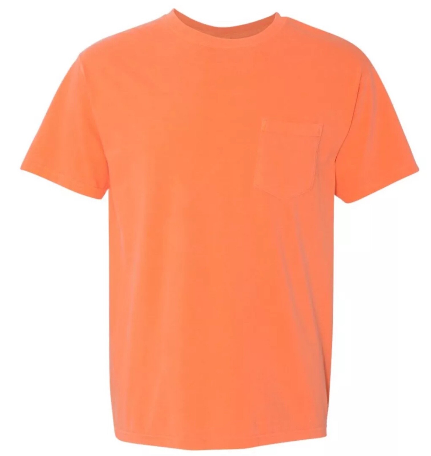 COMFORT COLORS (6030) ADULT HEAVYWEIGHT GARMENT DYED POCKET T-SHIRT **BRAND NEW*