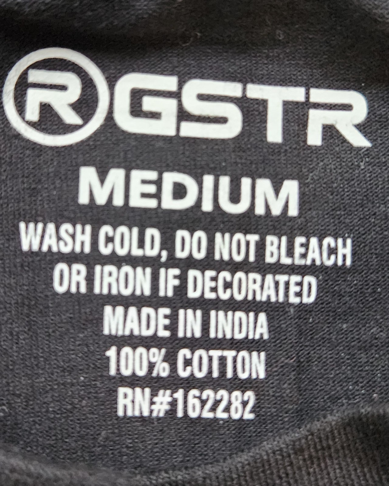 GSTR Men&rsquo;s Apparel Oversized Boxy Fit Black ong Sleeves T- Shirt – Medium