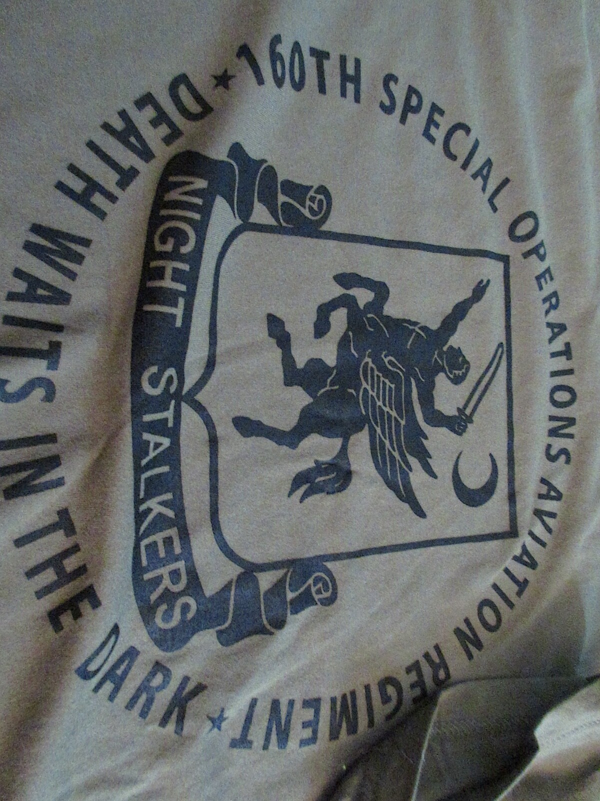 160th NIGHT STALKERS SOAR Spec OPS Aviation T-Shirt 2X Next Level USA