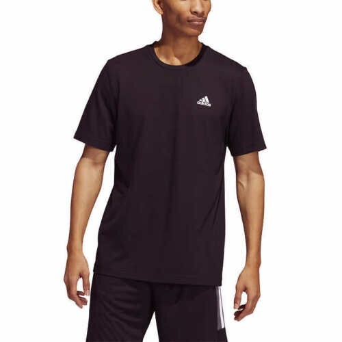 Adidas Men&rsquo;s Short Sleeve Tee Shirt Moisture Wicking with Logo | H11