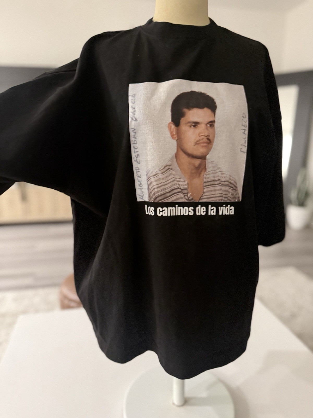 GHETTO RODEO Mexican Immigrant Streetwear Fashion Oversized Tee Shirt Men&rsquo;s