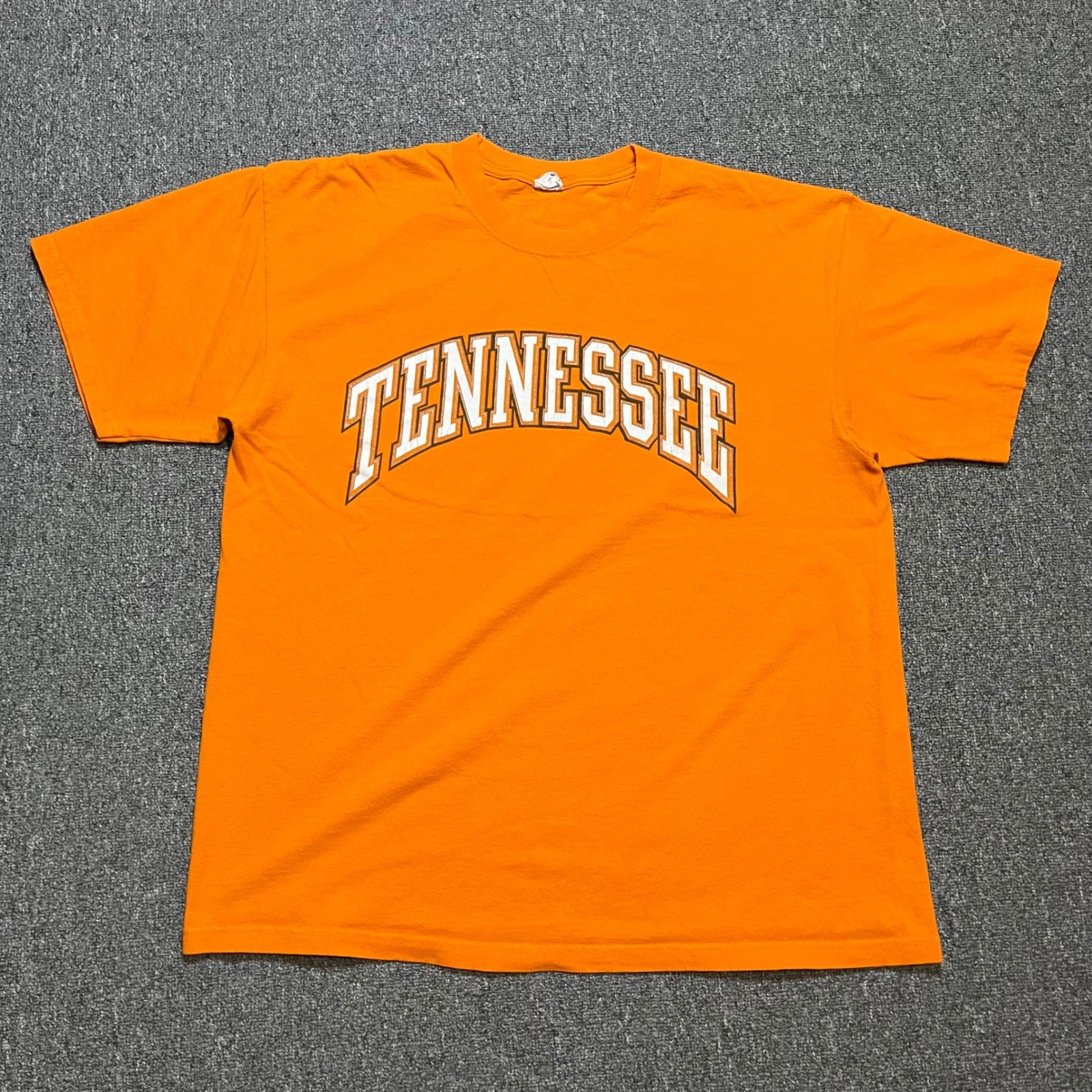 Anvil Tennessee T-Shirt XL Orange Collegiate Graphic Tee College