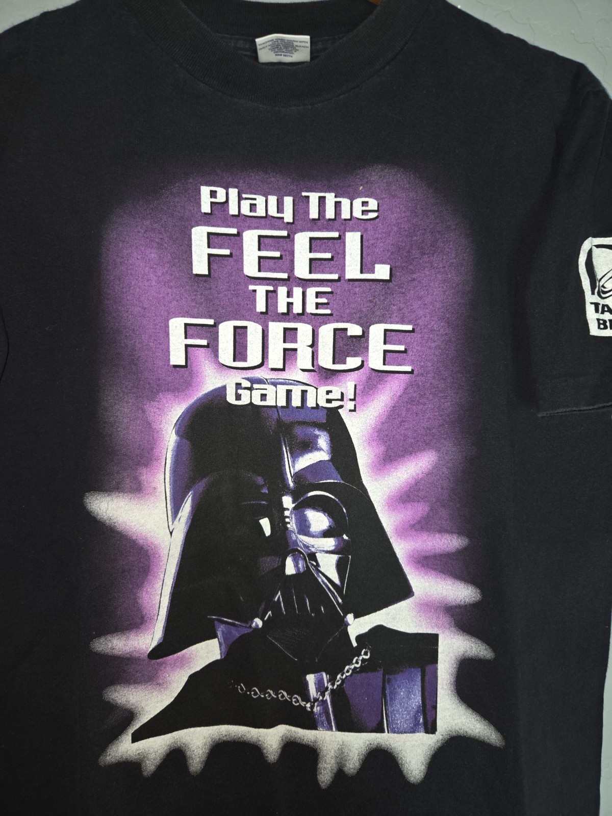 Vintage 90s Star Wars Trilogy Darth Vader Taco Bell Pepsi Promo Promo Shirt Med