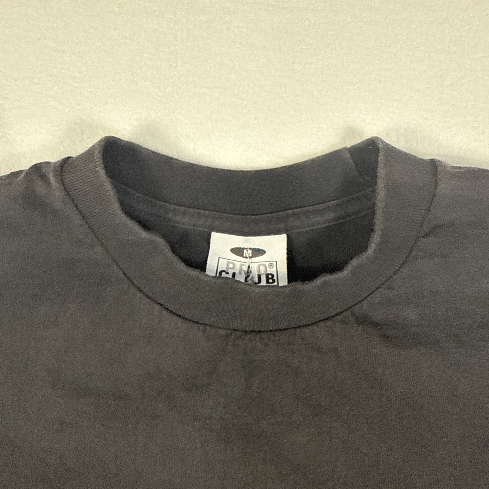 3X Pro Club Heavyweight T-Shirts Black Men’s Crew Neck Short Sleeve Size Medium
