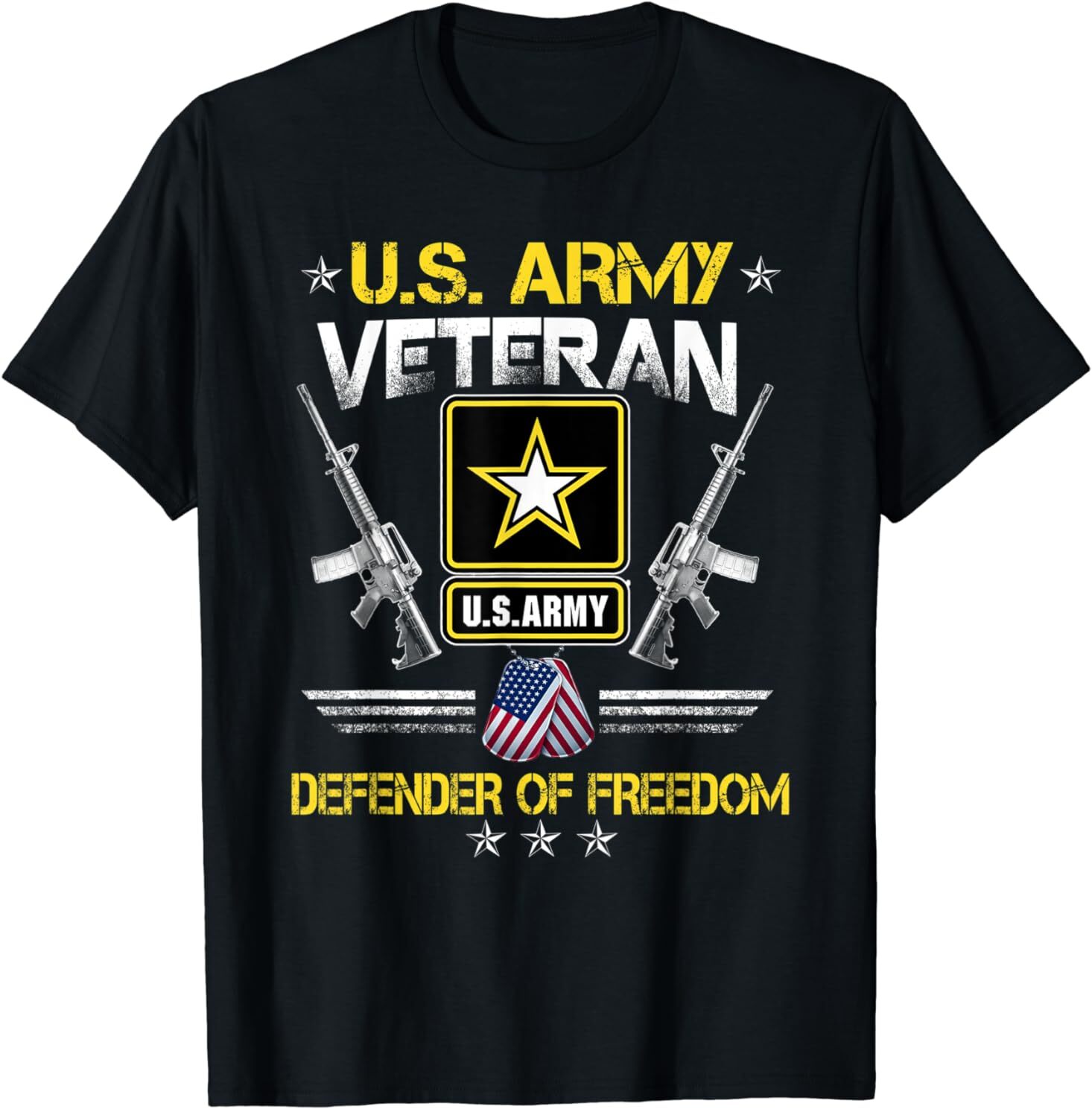 NEW U.S. Army Proud Army Veteran Vet Shirt US Military Veteran Gift Idea T-Shirt