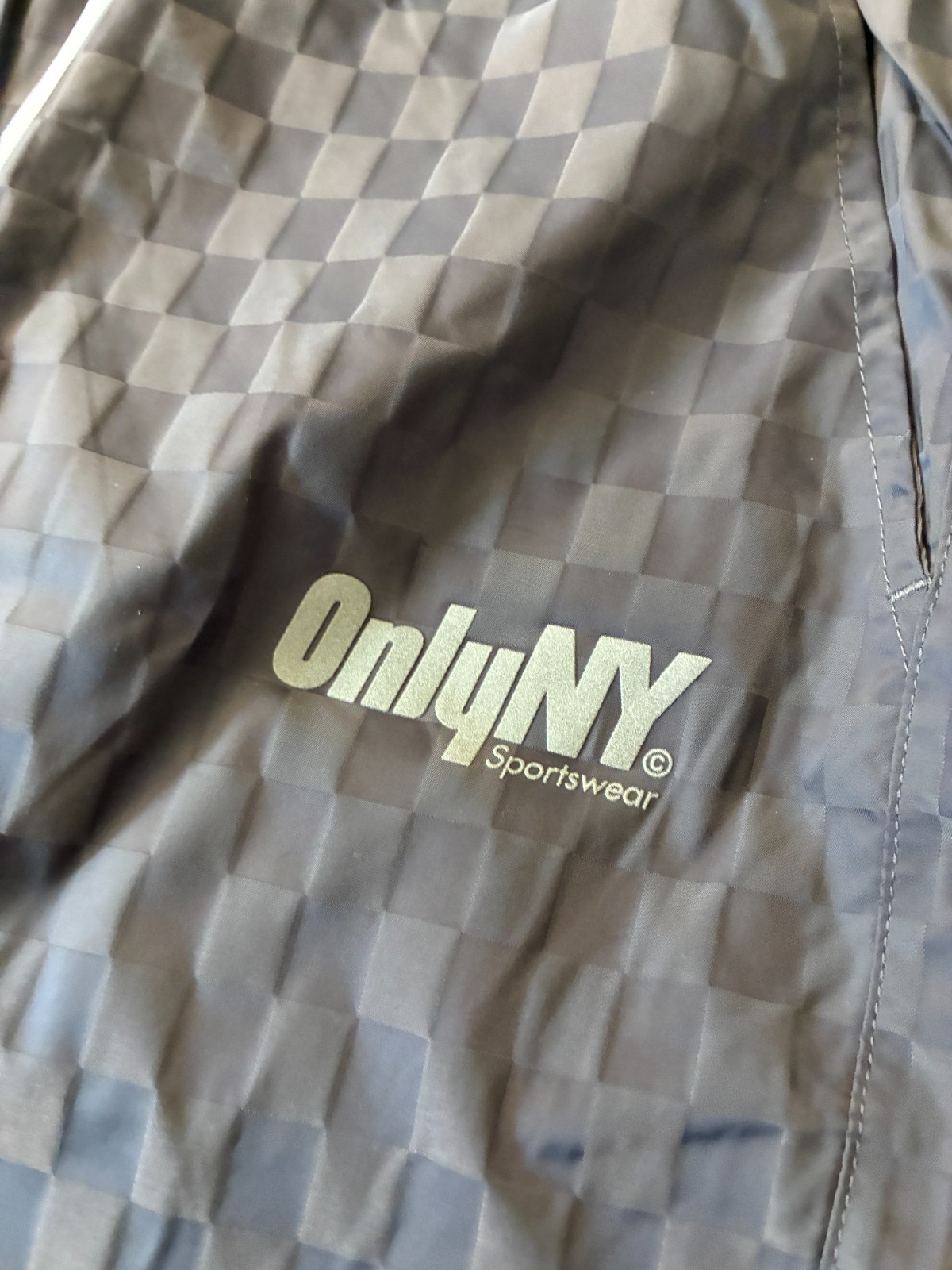 Only NY Court Logo Kit Short Grey Size M
