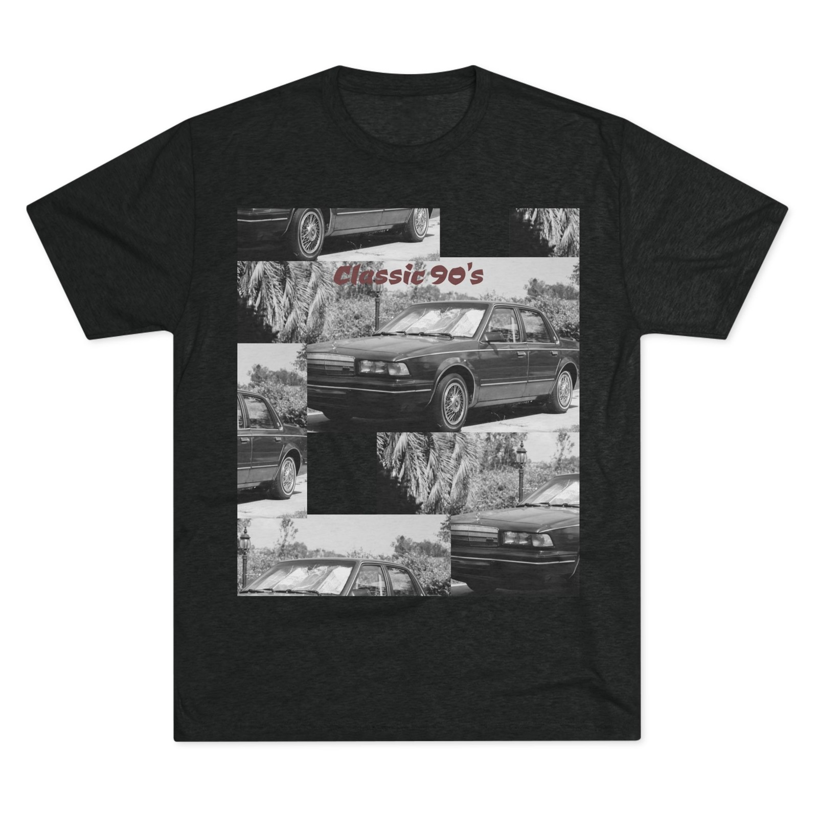 1990 Buick Custom Classic 90s Car Tee | Retro Sedan T-Shirt