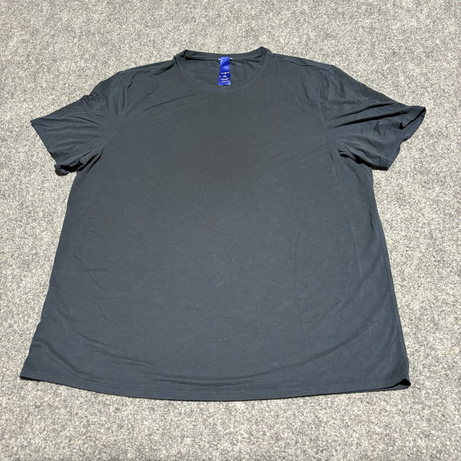 Kit & Ace Shirt Men&rsquo;s Extra Large Blue Acrylic Rayon Blend Crew Neck Lightweight