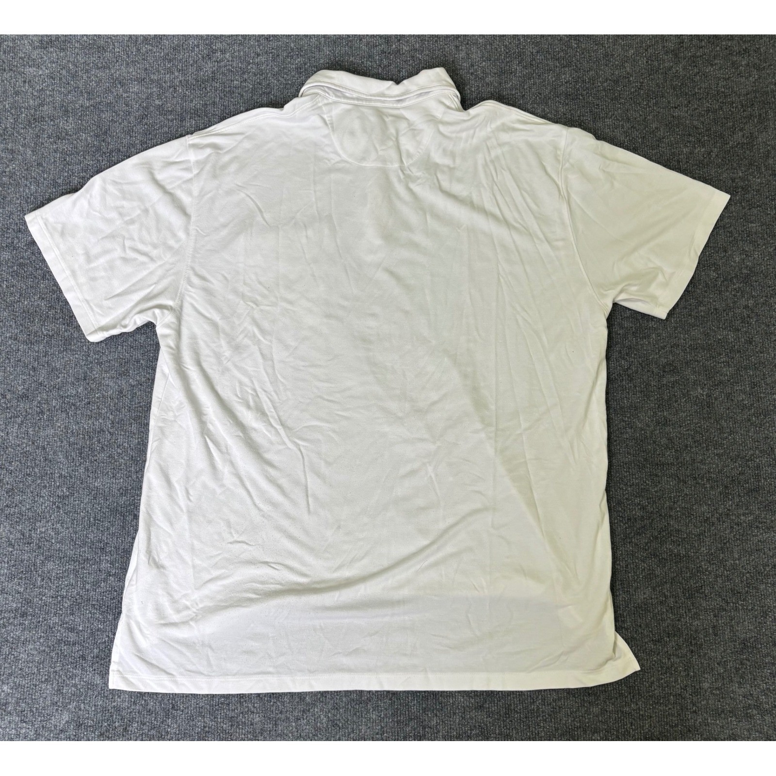Men&rsquo;s Orvis Polo Shirt Size XL Short Sleeve Golf Polo Shirt White