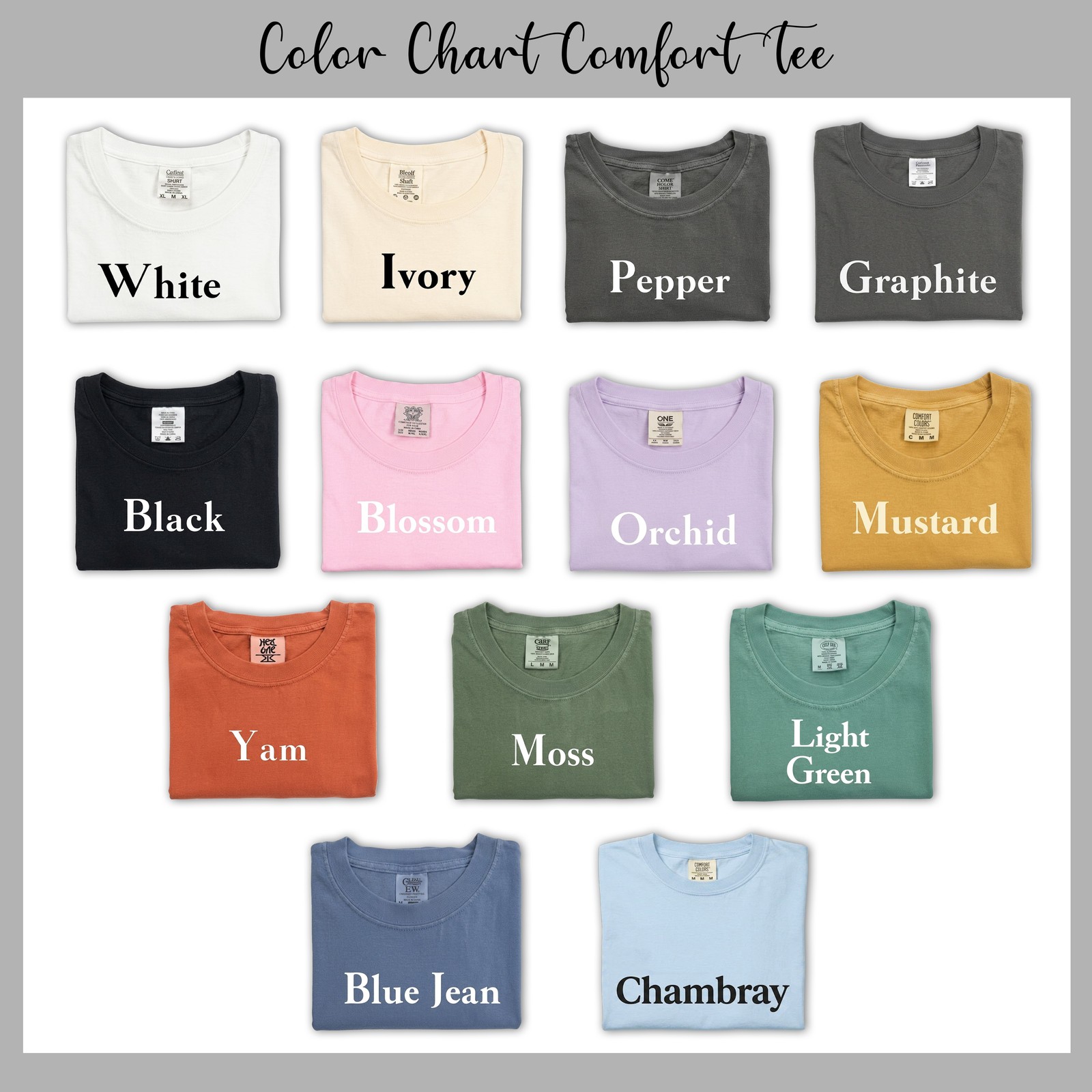 Comfort Tee Iced Coffee Sunshine