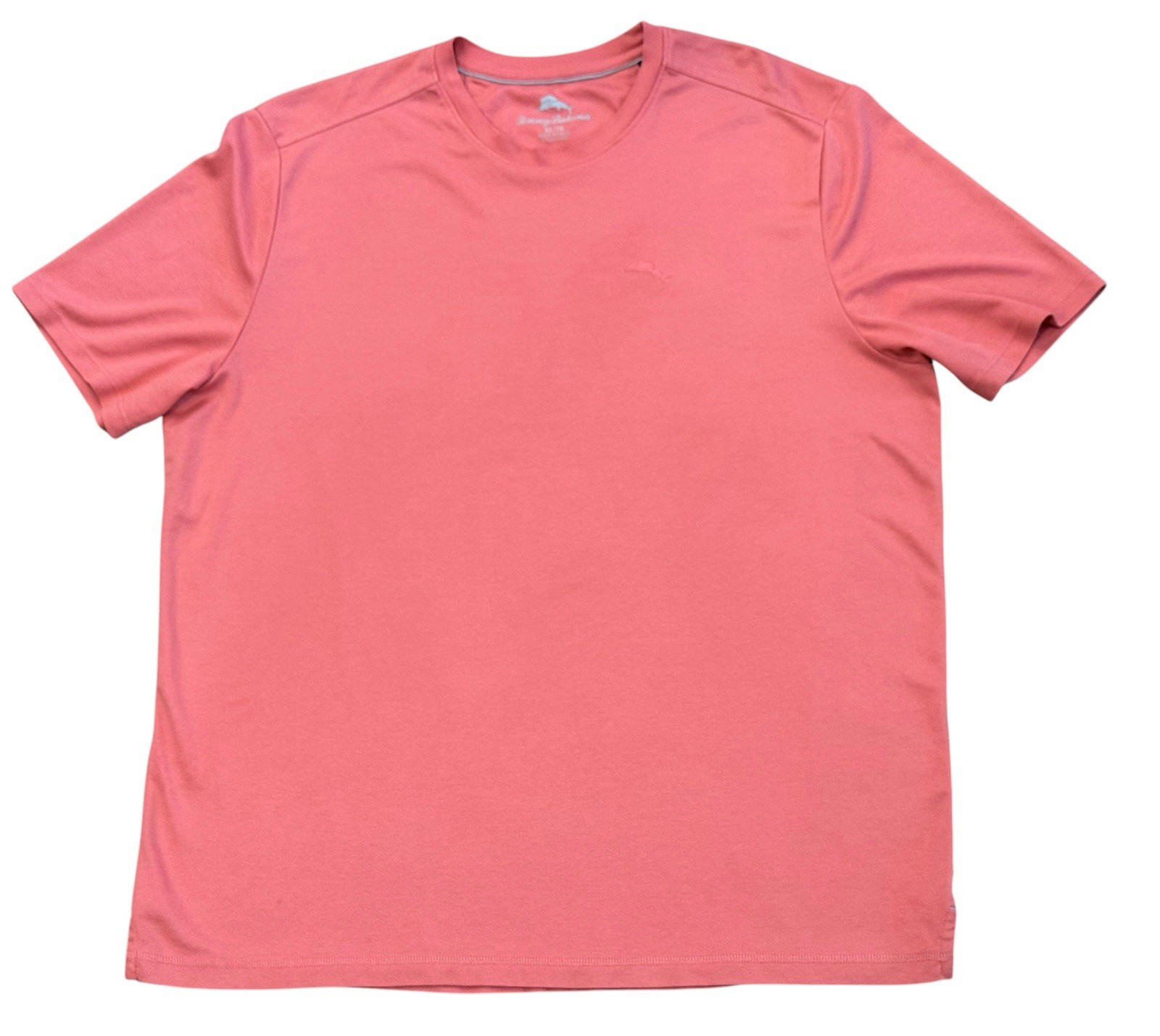 Tommy Bahama Island Zone T-Shirt Mens XL Pink Red Coral Beach Wear Lightweight