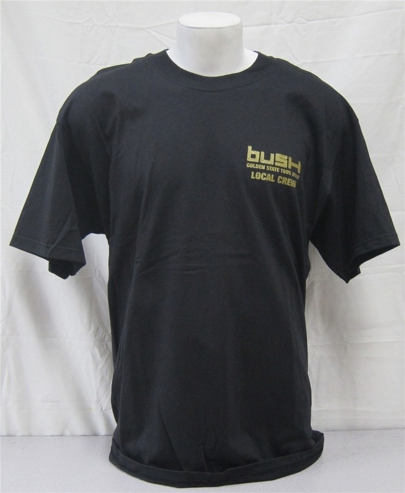 Bush Official 2002 Golden State tour NEVER WORN vintage original Concert T-Shirt