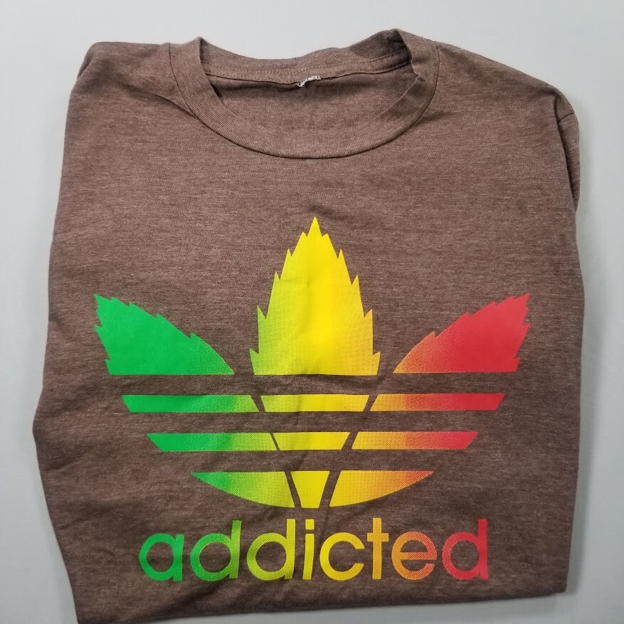 Breckenridge Colorado Ski Resort Mountain T Shirt Men S Rasta Trefoil Logo Vtg