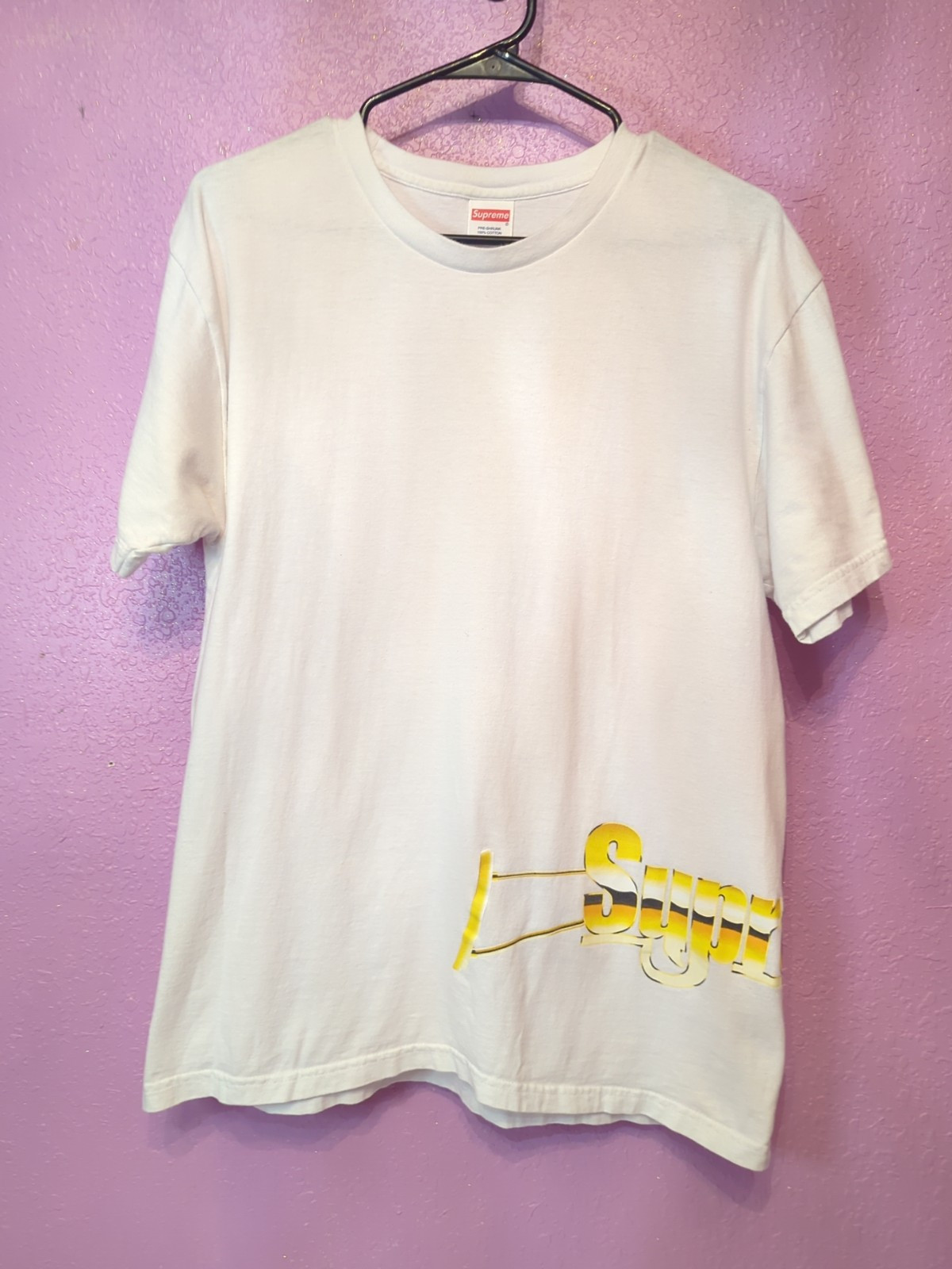 Supreme Automatic Mens Tee Sz L Streetwear Graphic Tee Cotton