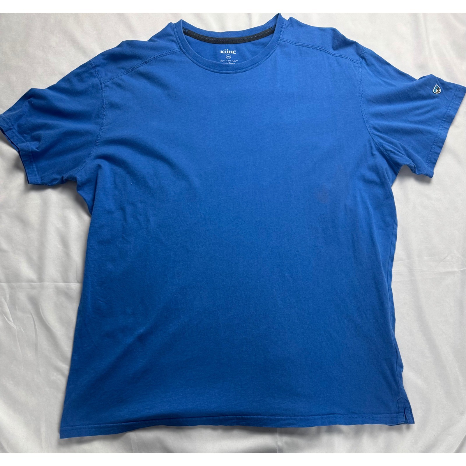 Kuhl Wildfibre Organic Cotton T-Shirt Lot of 2 Mens XXL Blue Grey Graphic Tee