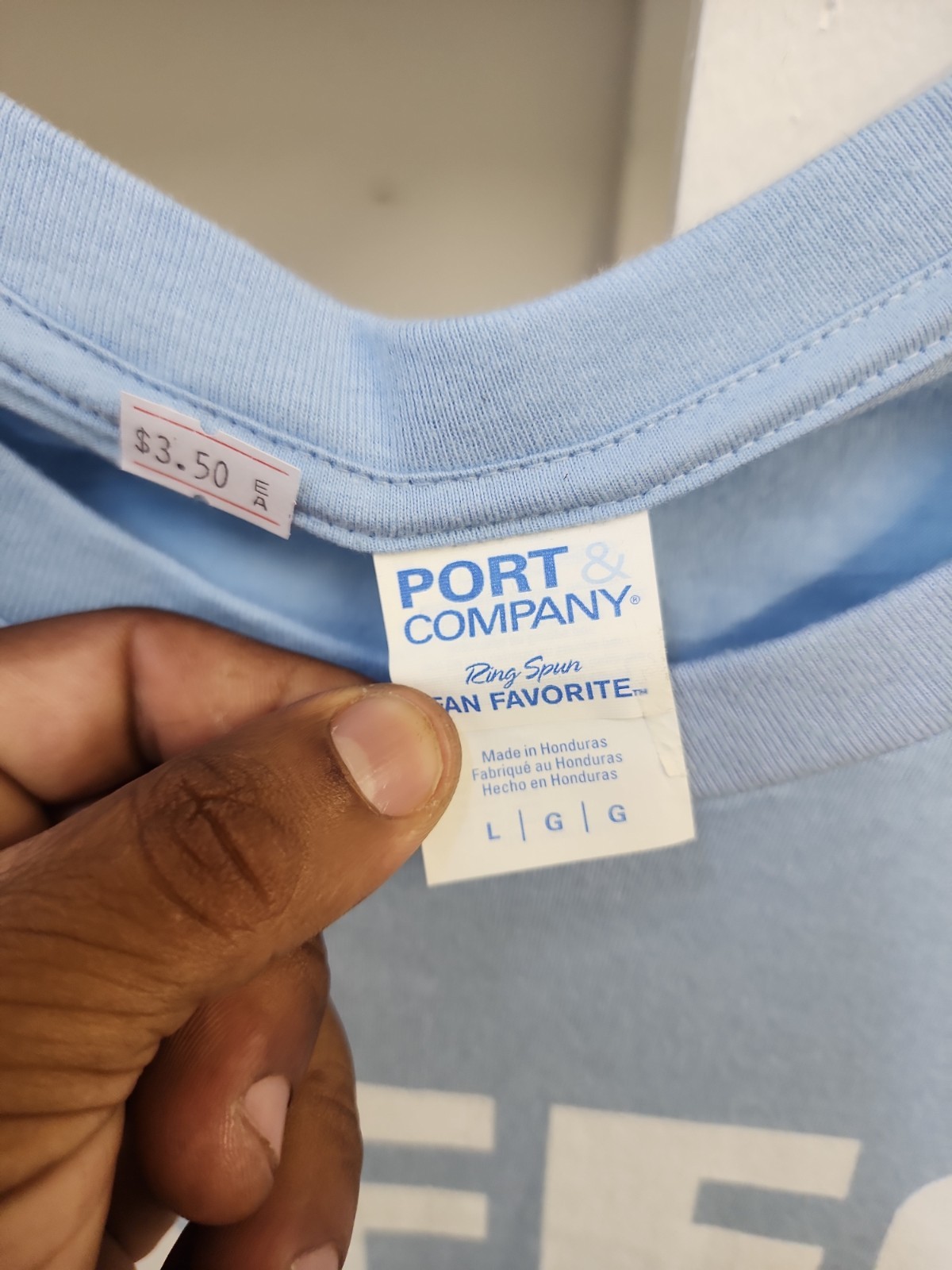 port and company t shirt