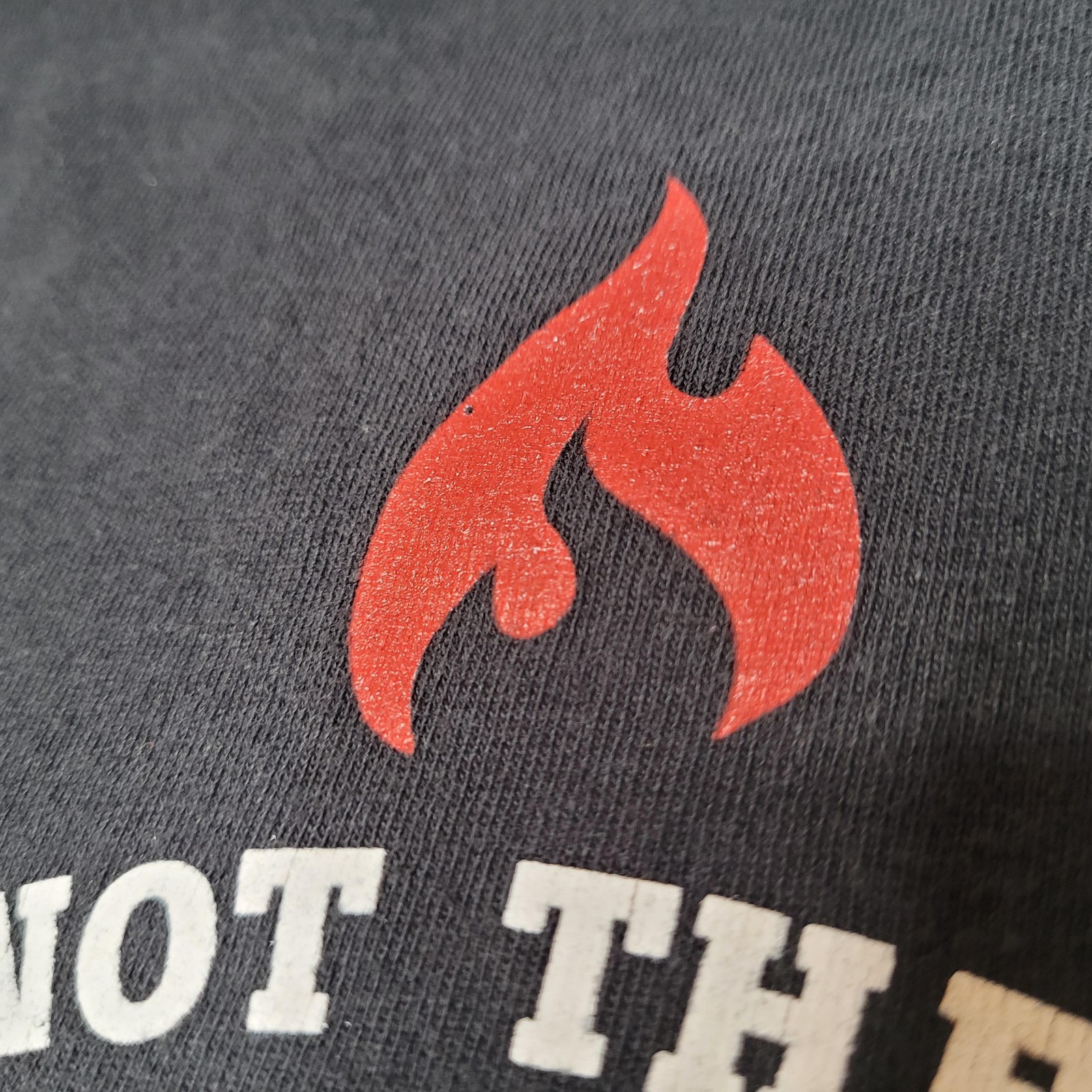 Habit Burger Grill Shirt Mens Small Black It&rsquo;s Not The Same Without The Flame