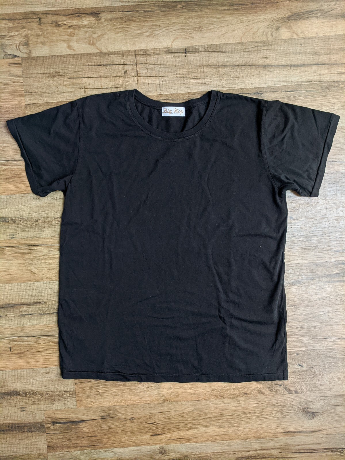Supima Cotton T-Shirt USA Made – Slim Fit Ultra Lightweight – Black