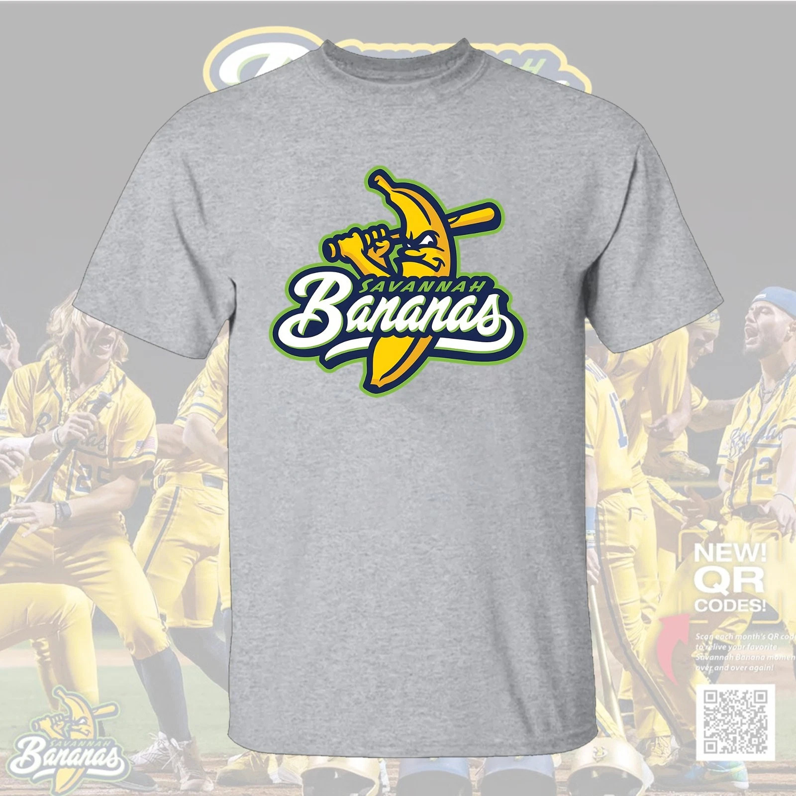 🎉FASTSHIP- Savannah Bananas Team AOP Gift For Fans Full Size S_5XL Full Color