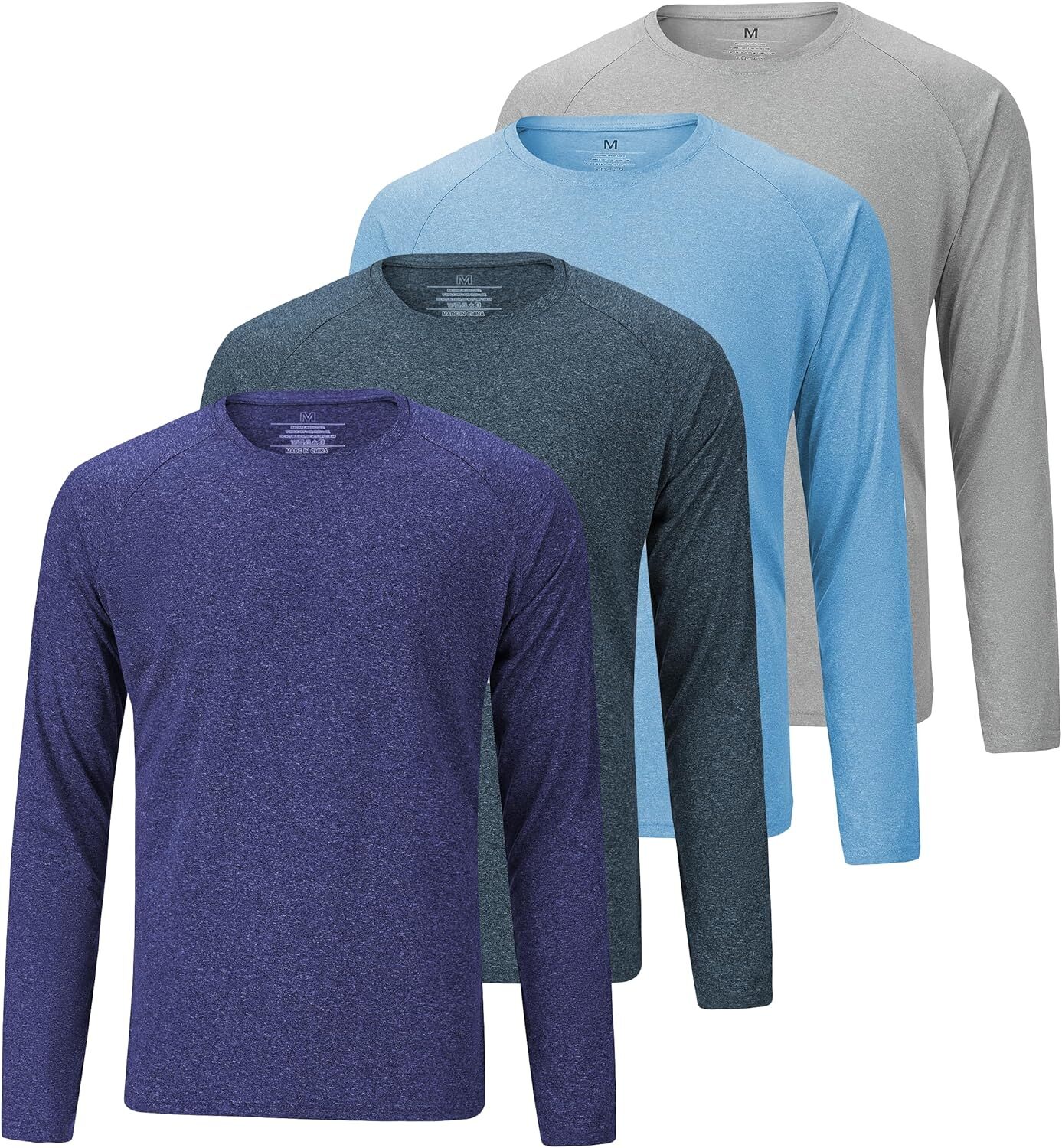 5 Pack Men&rsquo;s Dry Fit T Shirts -Athletic Running Gym Workout Tees – Expert Choice