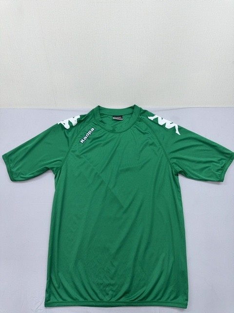 Kappa Green T Shirt XL Short Sleeve Round Neck 100% Polyester Unisex