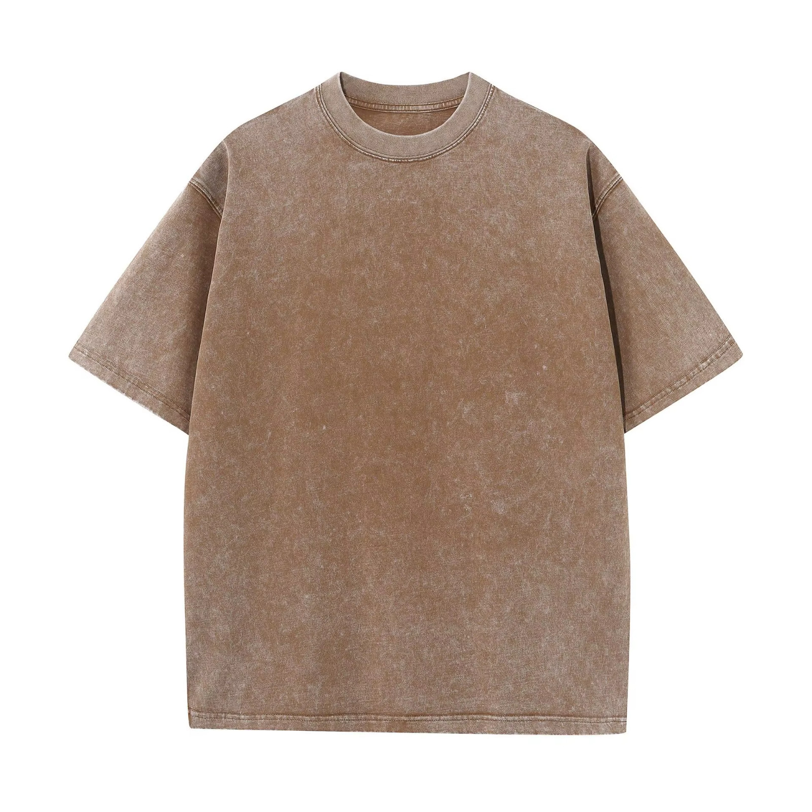 100% Cotton Men&rsquo;s Vintage Acid Washed Oversized Short Sleeve T Shirt Tee 230gsm