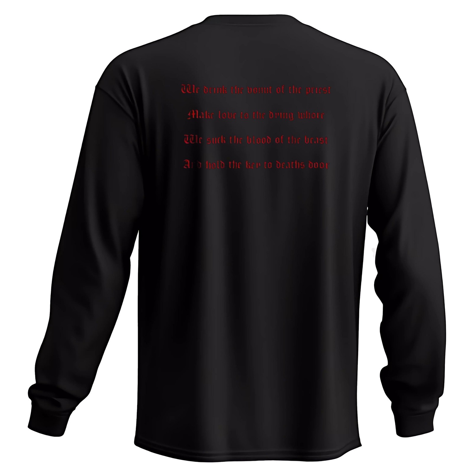 Authentic Venom Black Metal Long Sleeve T-Shirt S-2XL NEW
