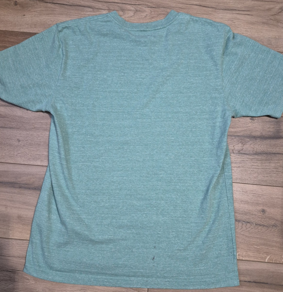 Carhartt T-Shirt Mens Medium Loose Fit Graphic Logo Crew Neck Mint Green