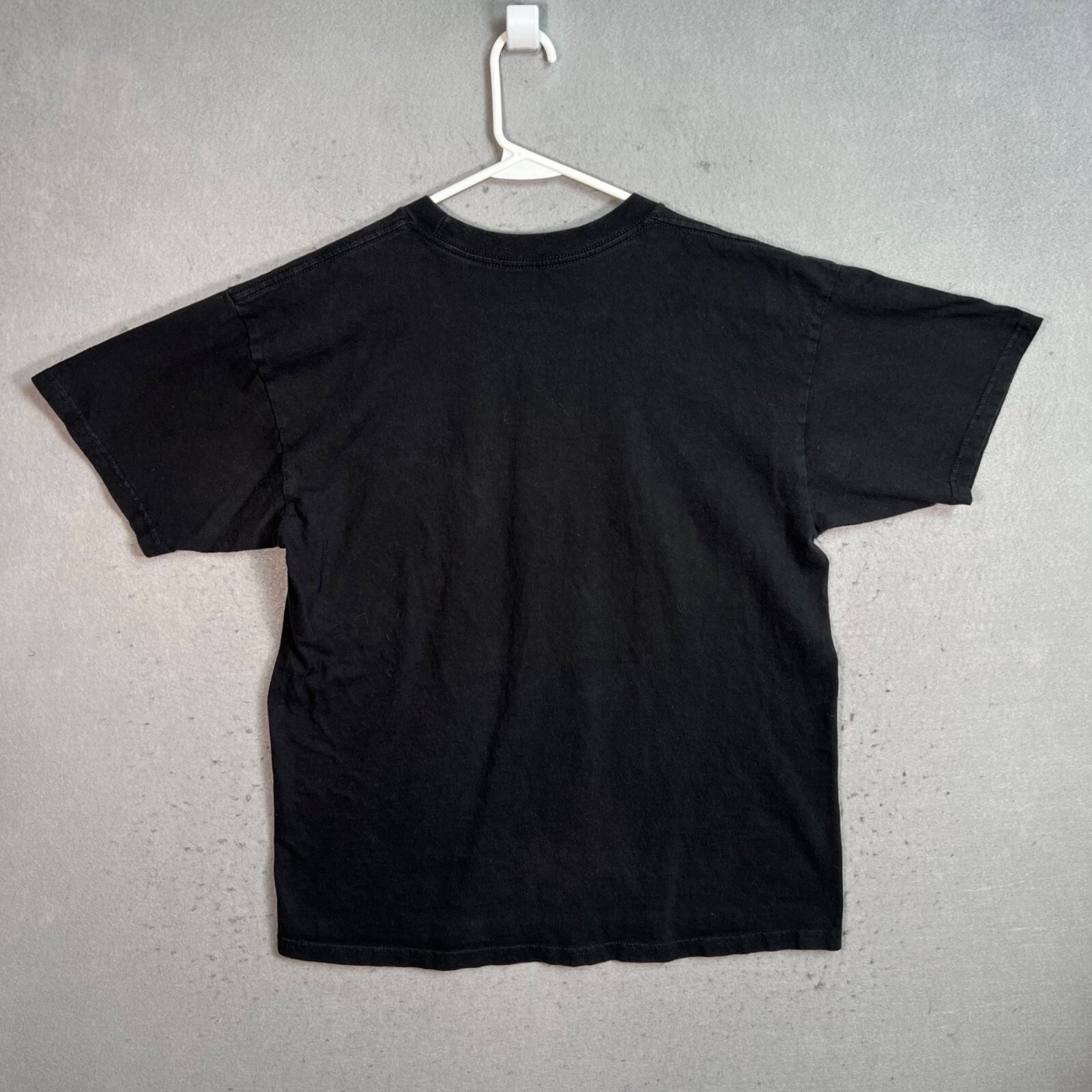 Star Wars Mad Engine Mando Graphic T-Shirt Large Black Cotton Short Sleeve Mens