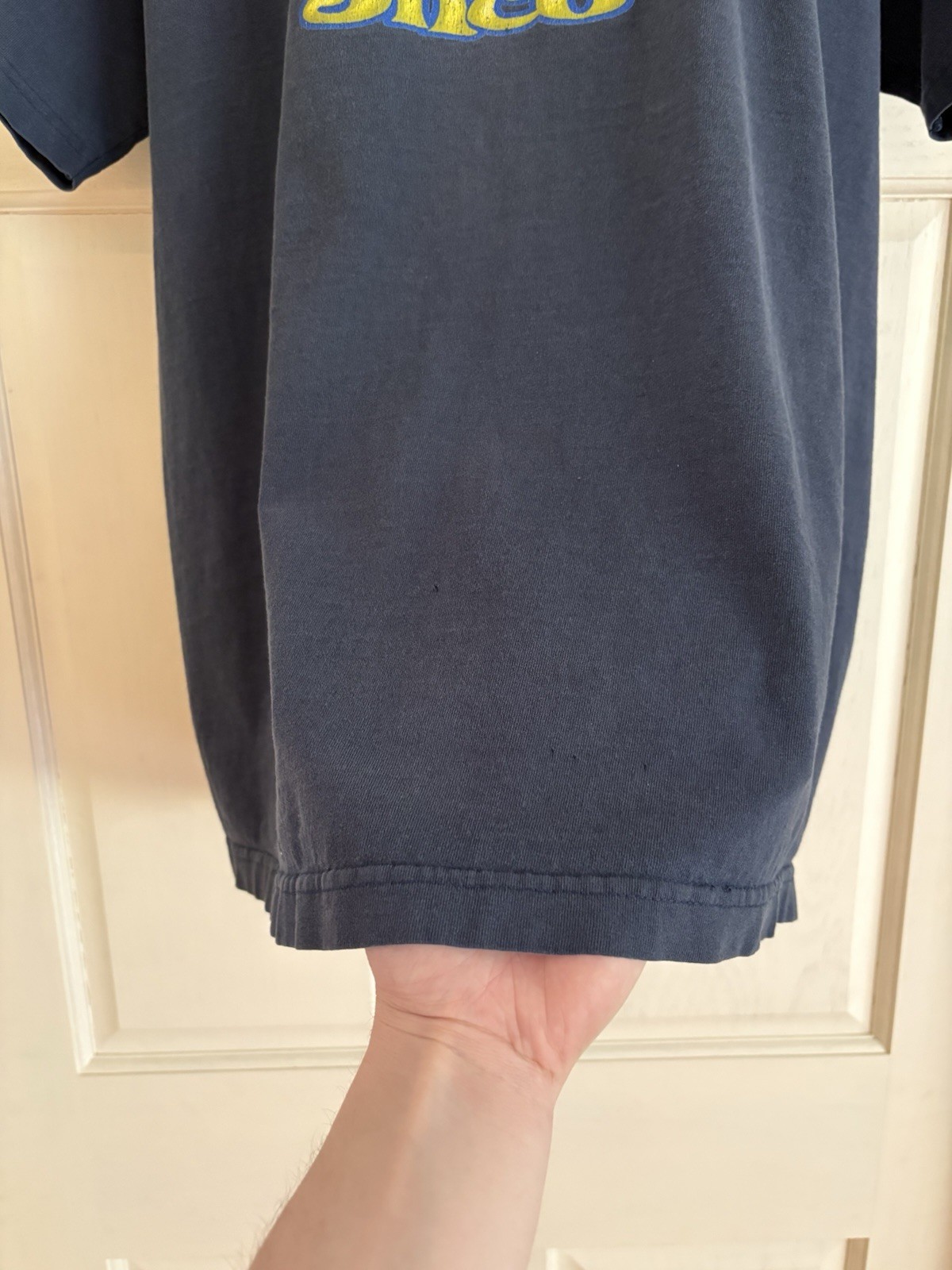 Vintage 90’s JNCO Flamehead Surf Navy Skate Streetwear Tee Size XL