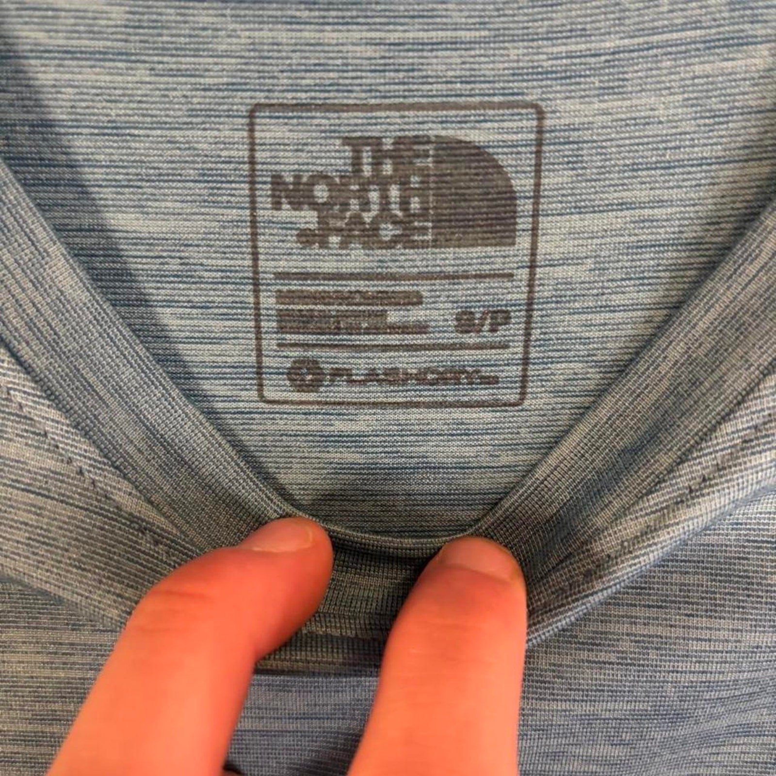 The North Face Blue Flash Dry T-Shirt Size Small