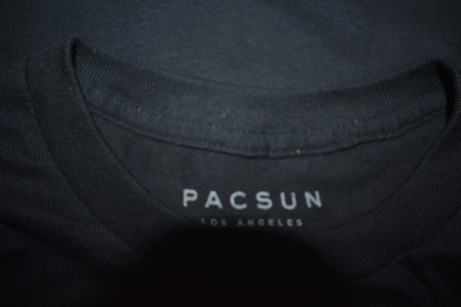 PacSun Los Angeles Mens Into The Depths Puff Print Black Shirt S, M, L