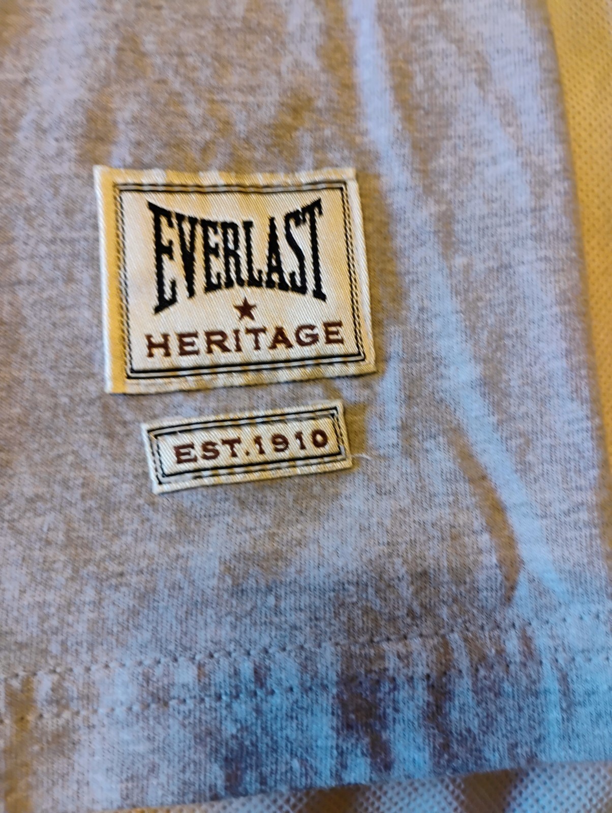 Joe Lewis Brown Bomber Shirt 2XL Everlast Long Sleeve raglan