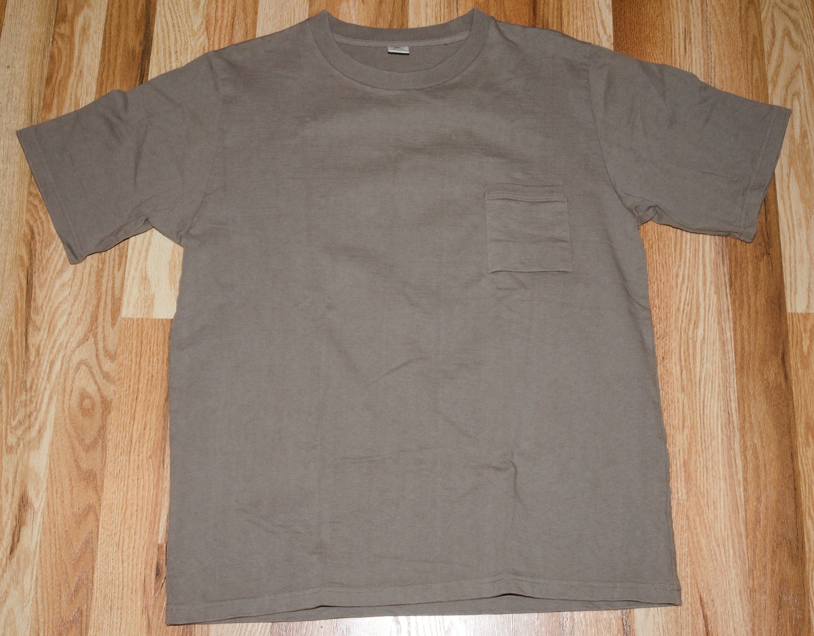 Jackman Short Sleeve T-Shirt, 100% Cotton, Light Brown/Taupe, XL