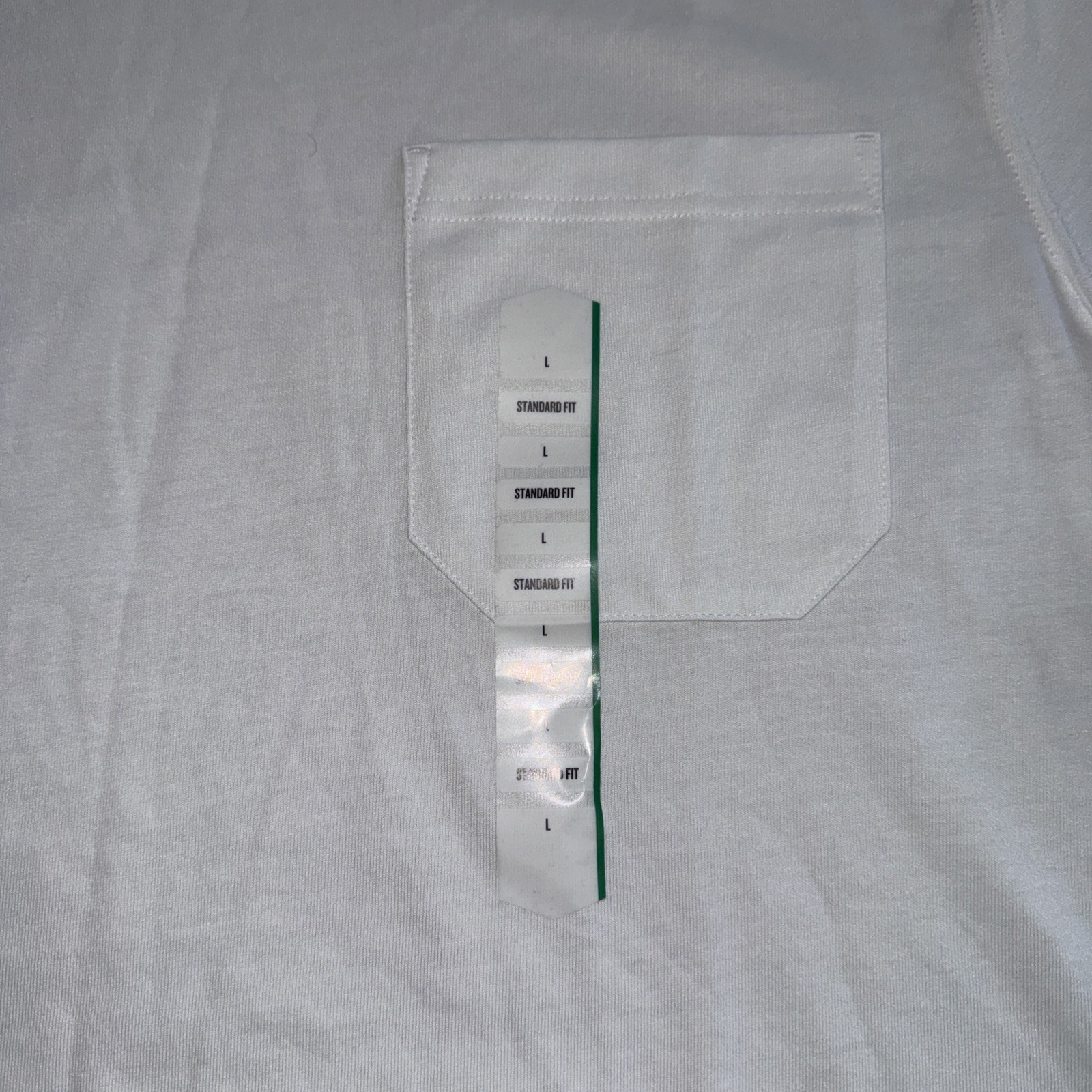 Duluth Trading Co. Men’s 40 Grit L Standard Fit Untucked Length White T-Shirt