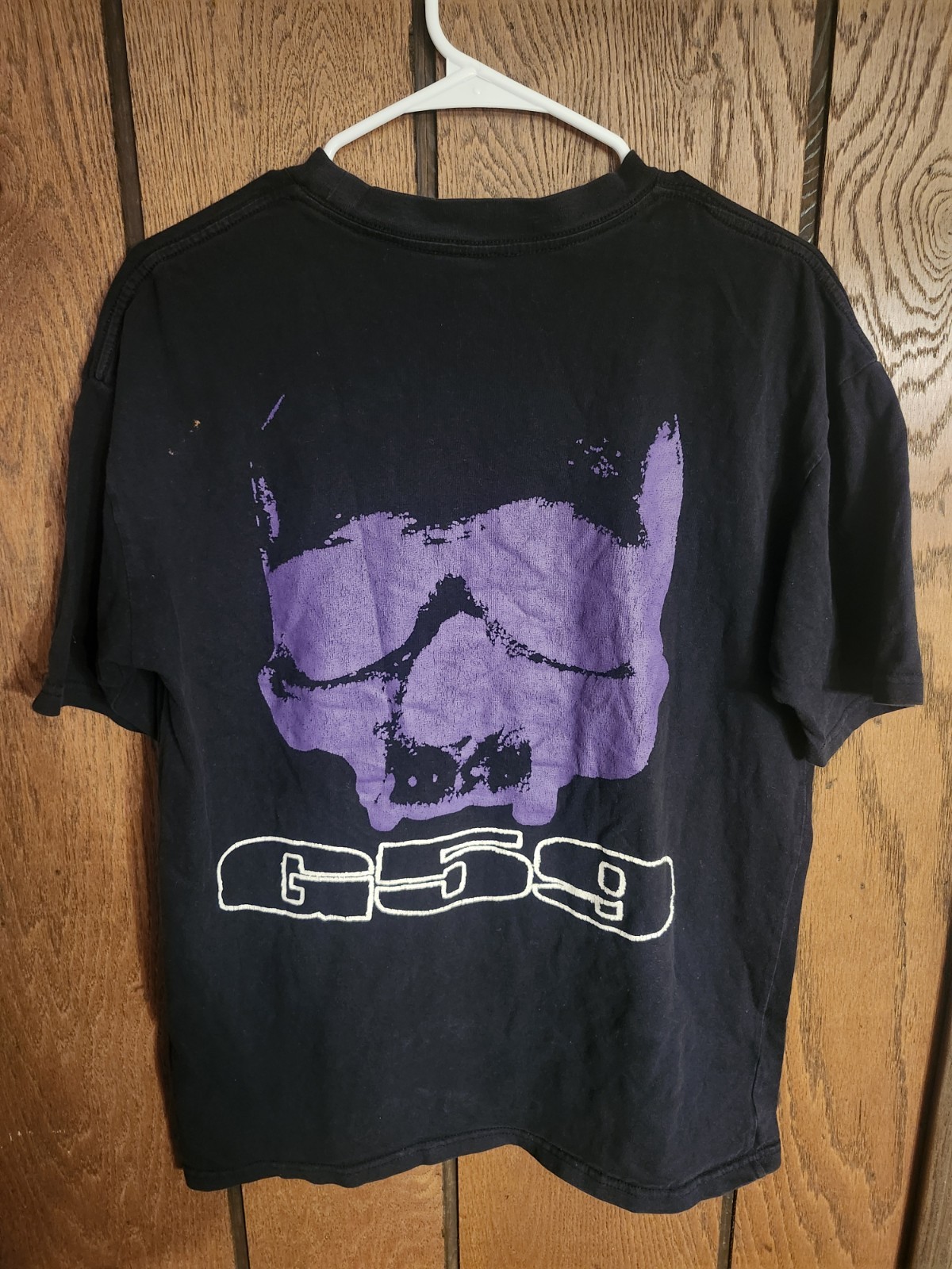 G59 Records Skull Graphic Shirt Suicideboys Large Black Purple