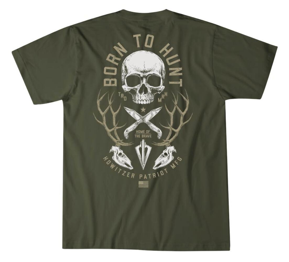 Howitzer Clothing Men&rsquo;s T-shirt Born To Hunt
