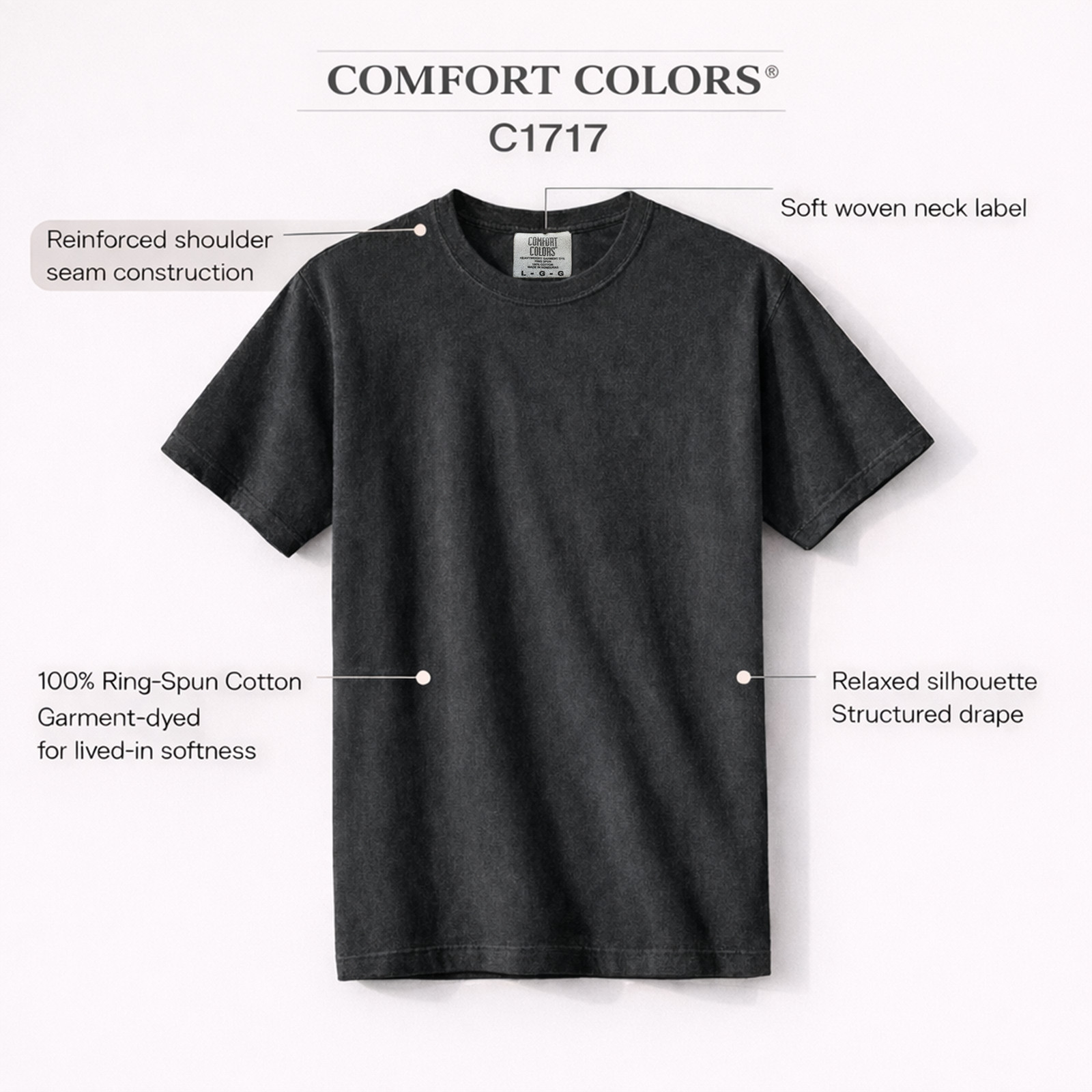 Neon Vanguard Tee – Comfort Colors C1717 – Adult Heavyweight Short Sleeve