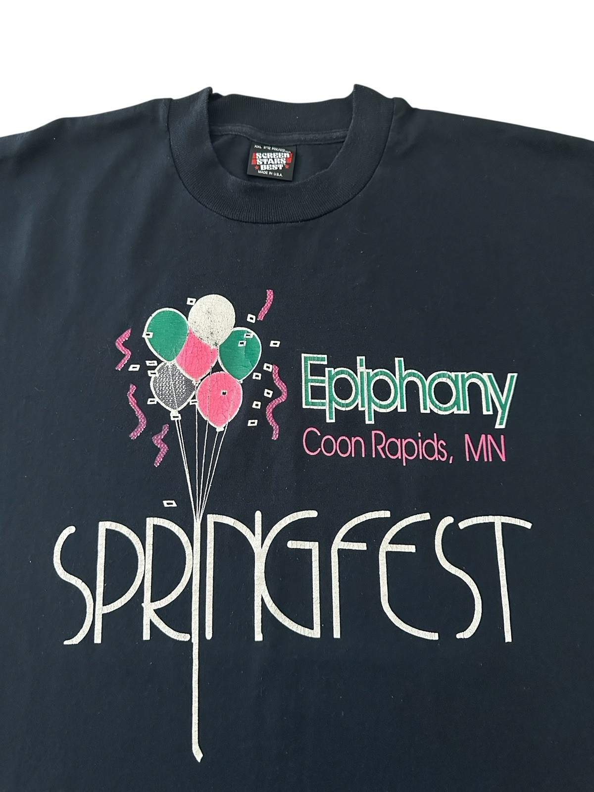 Vintage Coon Rapids Spring Fest T Shirt Men’s 2XL Epiphany 90’s USA