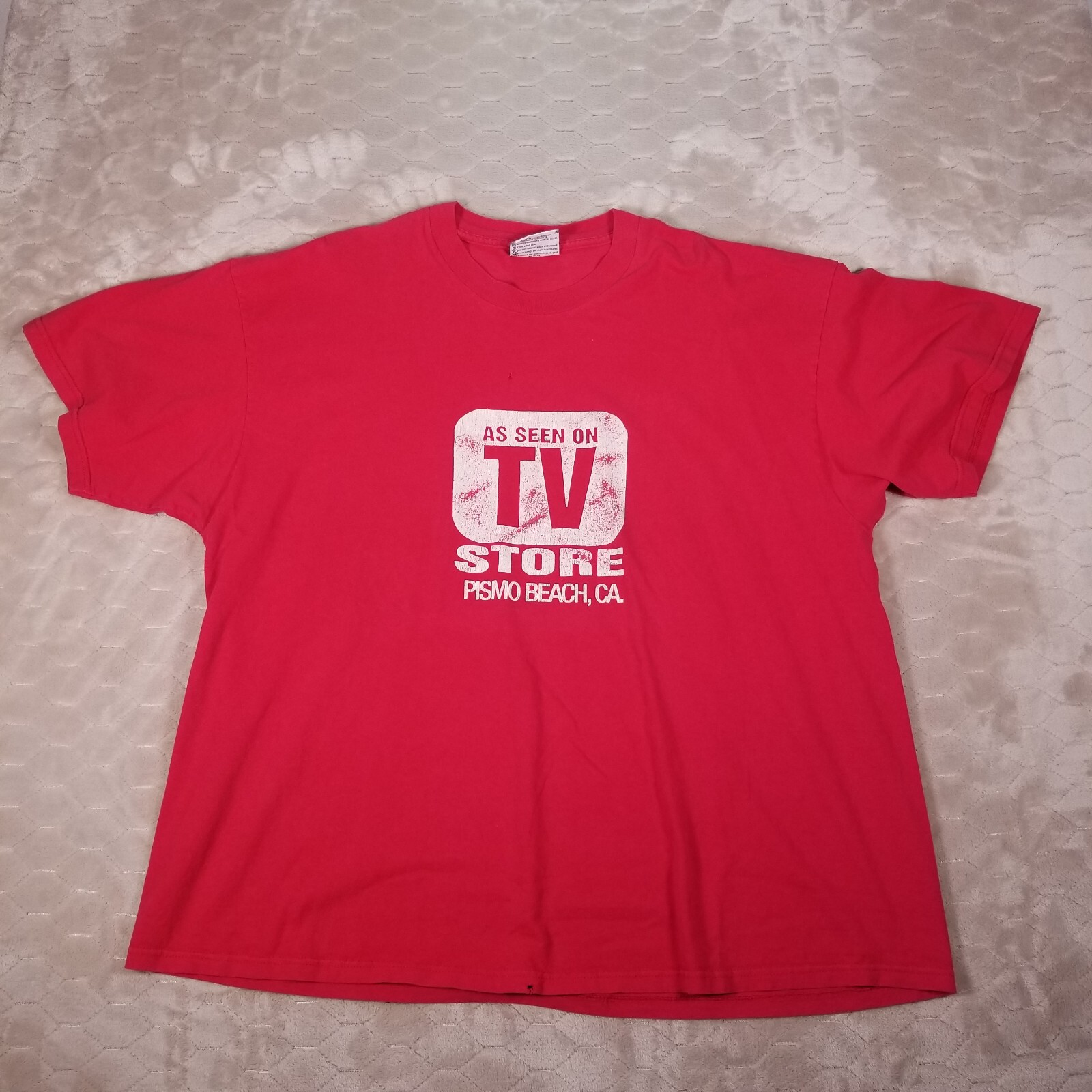 VTG As Seen On TV Store Shirt Sz XXL Lee USA Maded FADED DISTRESSED