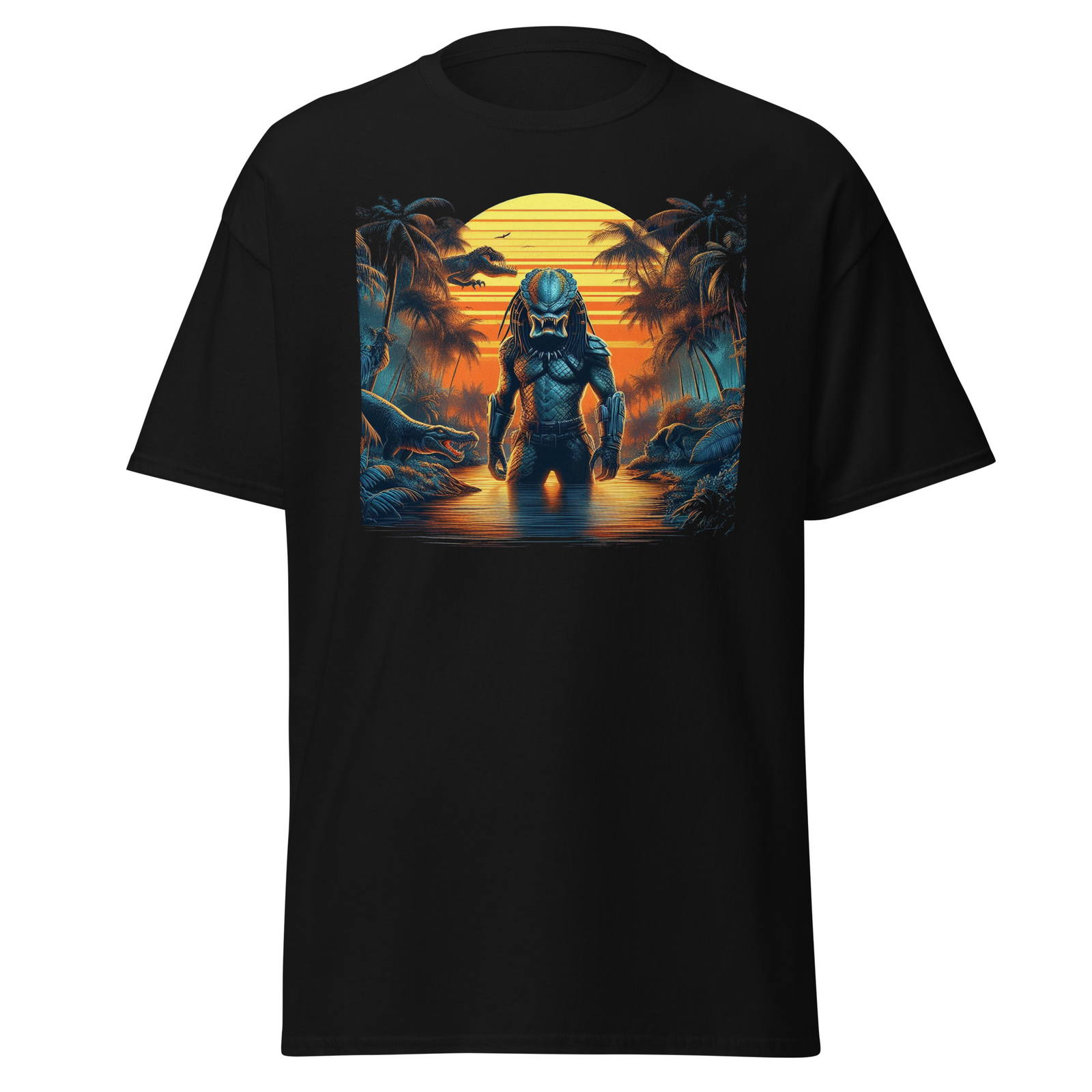 Predator in the Jungle T-Shirt – Hunt or Be Hunted