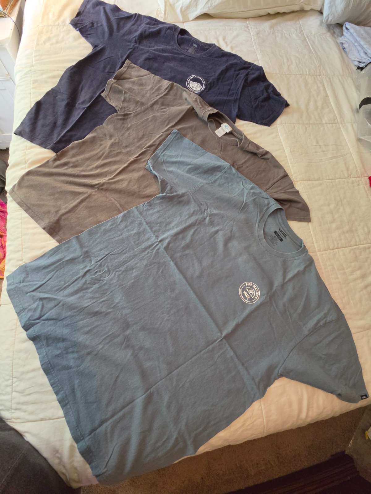 Vans Tee Shirts – Lot of 3 Size XL Classic Tees 100% Cotton