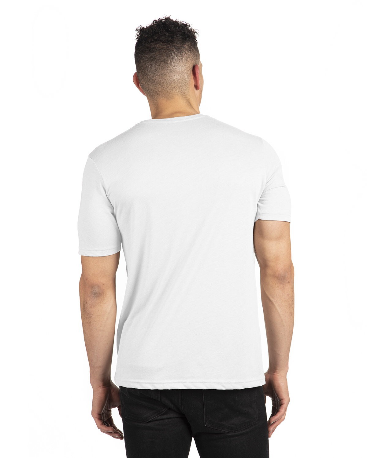 Next Level 6200 Large White Poly/Cotton Festival Shirt Sublimation Ready