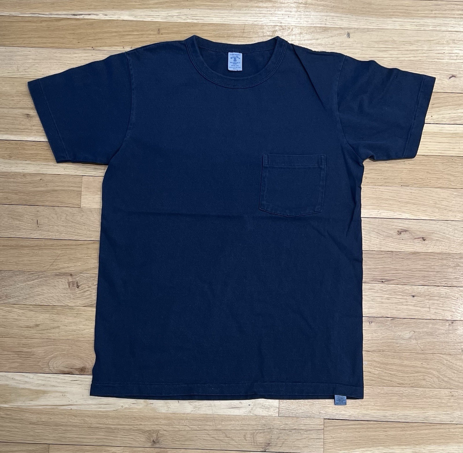 Velva sheen Pigment Dyed Crew Pocket Tee (Many Colors) (S-XL)