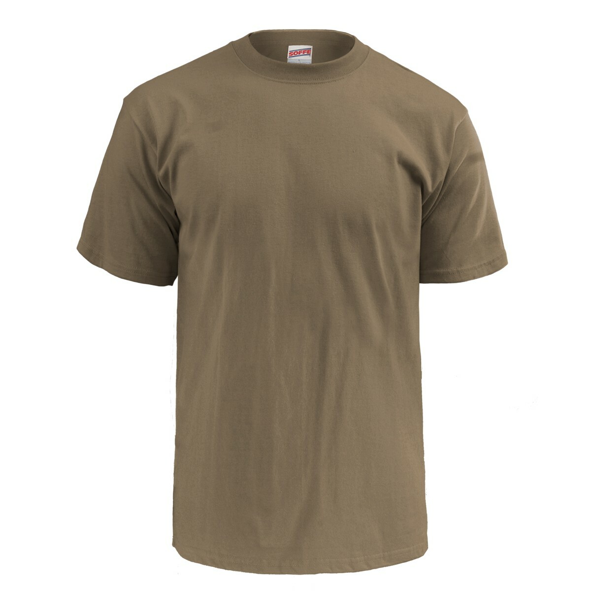 3 PACK MILITARY BROWN UNDER SHIRTS XX-LARGE T-SHIRTS NEW IN BAGS USA MADE SOFFE