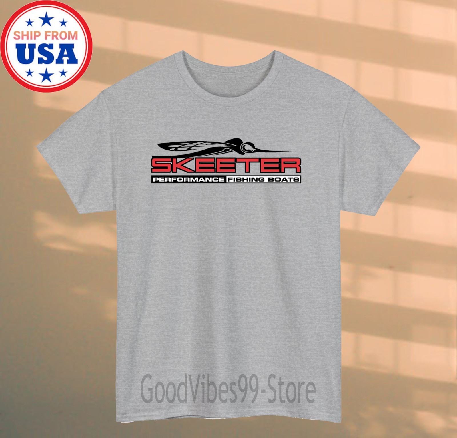 Skeeter Fishing Boats Men&rsquo;s Grey Size S-5XL
