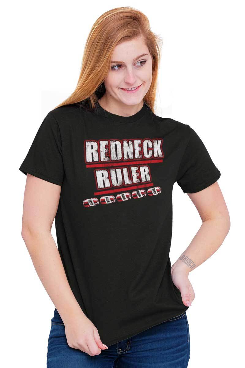 Redneck Funny Drinking Beer Drunk Joke Gift Womens Graphic T Shirts Tee T-Shirt
